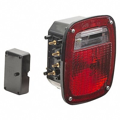 Stop/Turn/Tail Light Square Red 5-3/4 L