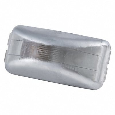 License Plate Light Rectangular Clear