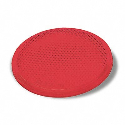 Stick On Reflector Round Red 3 L