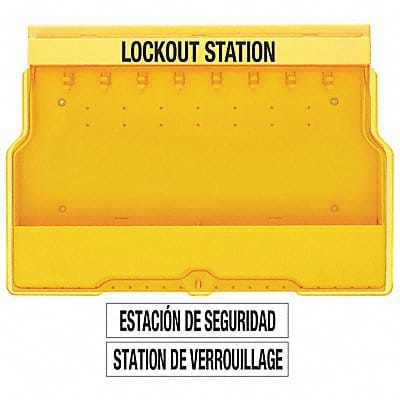 Lockout Station Unfilled 22 In W