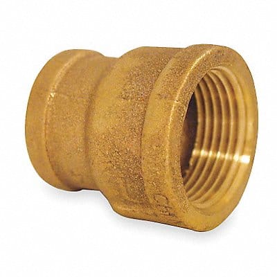 Reducing Coupling Red Brass 3 x 2 in