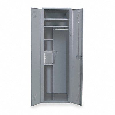 Wardrobe Locker 2opng Dark Gray Assm