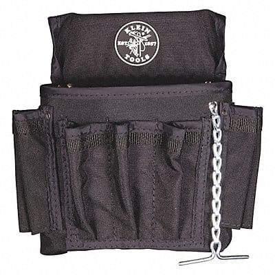 Black Tool Pouch Ballistic Nylon