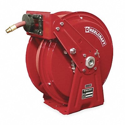 Spring Return Hose Reel 1/2 MNPT 50 ft