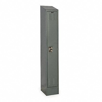 D4813 Wardrobe Locker Lvrd 1 Wide 1 Tier Gray