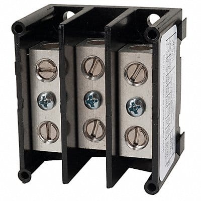 Power Distr Block Al/Cu 600V AC/DC