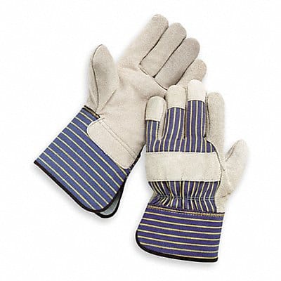 D1572 Leather Gloves Gray L PR