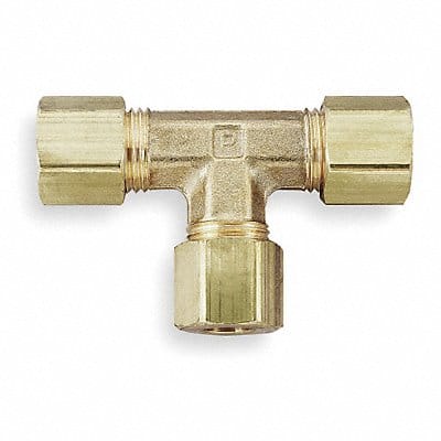 Union Tee Brass Comp 1/4In PK10