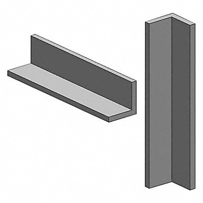 Carbon Steel Angle 6 ft L 2 1/2 in W