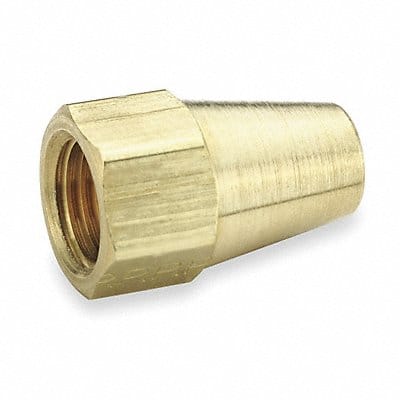 Long Nut 45 deg Brass Tube 1/4 in PK10