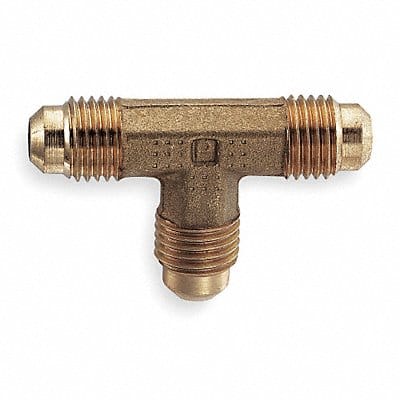 Union Tee 45deg Brass Tube 1/2 in PK10