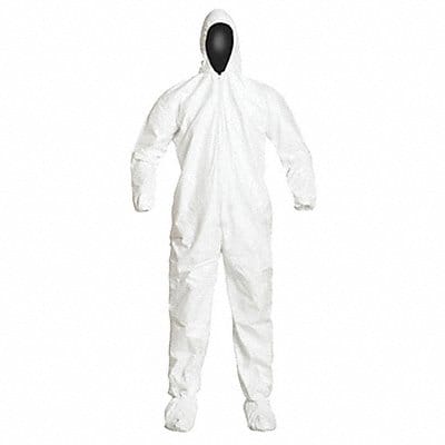 Coveralls L Wht Tyvek IsoClean PK25