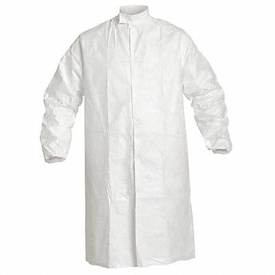 Disposable Frock White Snaps 2XL PK30