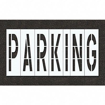 Pavement Stencil Parking 48 in