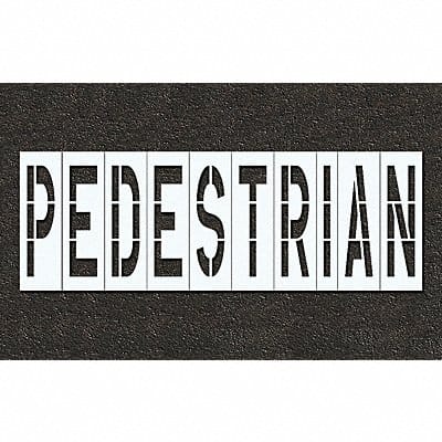 Pavement Stencil Pedestrian 48 in