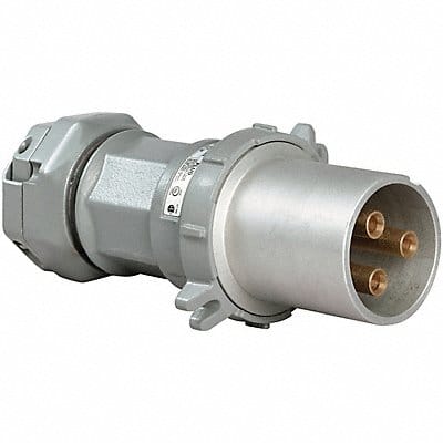 Pin and Sleeve Plug 200 A Gray 4Pl