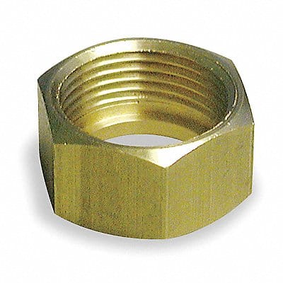 Tail Piece Nut Brass 1-1/16in