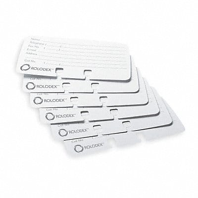 Business Card Refills Lined PK100