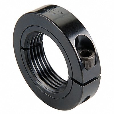 Shaft Collar Threaded 1Pc 1-1/2-12 In St