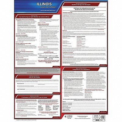 Labor Law Poster State Labor Law IL