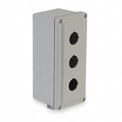 Pushbutton Enclosure 30mm 3 Hole Plastic