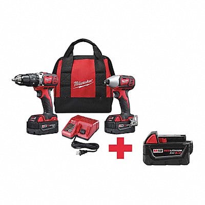 Cordless Combination Kit 2 Tools 18V DC