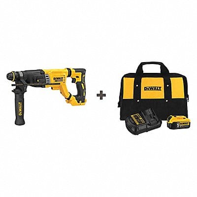 Cordless Rotary Hammer Battery Included