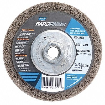 Non-Woven Dep Center Disc 4 1/2 in Dia