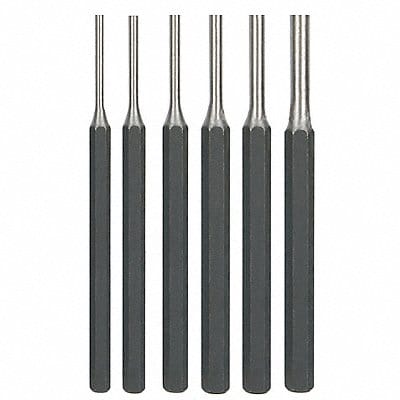 Pin Punch Set 1/8 To 5/16 In 6 Pc