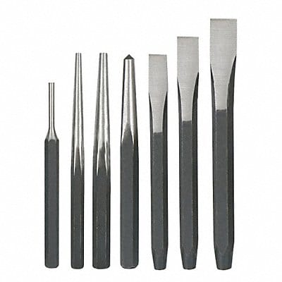 Punch and Chisel Set 7 Pc