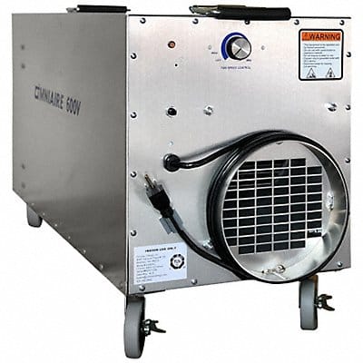 Industrial Air Scrub 600cfm 1/4hp Silver