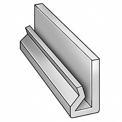 J Leg 1/4 T 3 W 10 ftL UHMWPE White