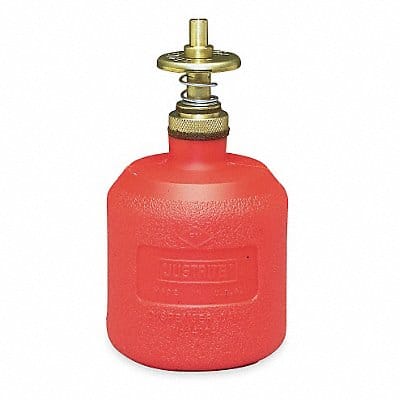 Dispensing Bottle 8 oz Red Polyethylene