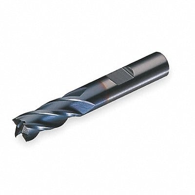 Sq. End Mill Single End Cobalt 1/4