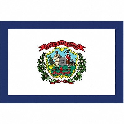 D3761 West Virginia State Flag 3x5 Ft