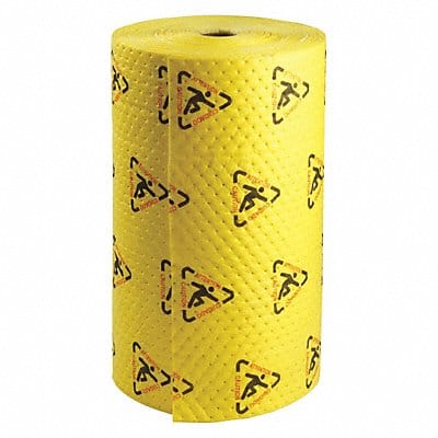 Absorbent Roll Chem/Hazmat YLW 150ft L