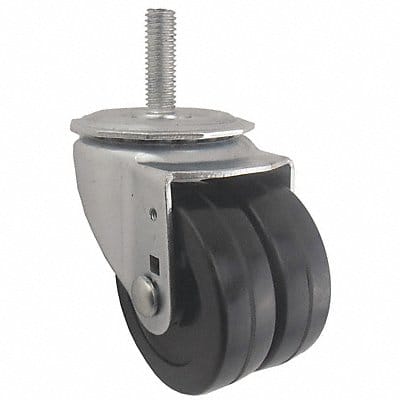 Low-Profile Easy-Turn Thread Stem Caster