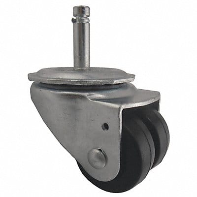 Low-Prof Easy-Turn Fric-Ring Stem Caster