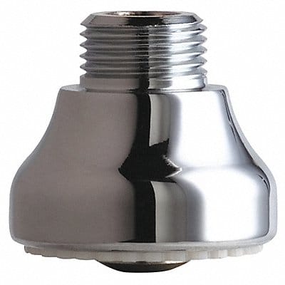 Spray Outlet Brass 3/8 in - 18 Chrome