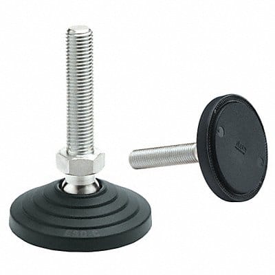 Level Foot Fixed Stud M20 3-15/16in Base