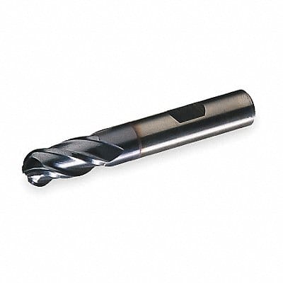 Ball End Mill Single End 1/4 Cobalt