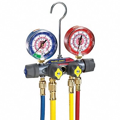 Mechanical Manifold Gauge Set 4-Valve