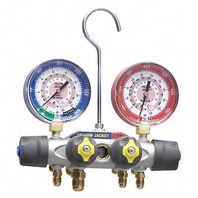 Mechanical Manifold Gauge Set 4-Valve