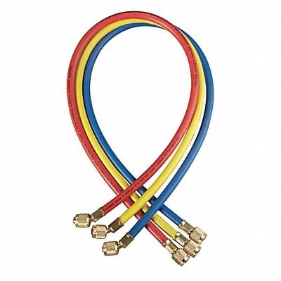 Manifold Hose Set 36 In Red Yellow Blue