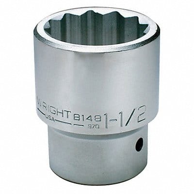 Socket 1 in Dr 1-13/16 in 12 Pt.