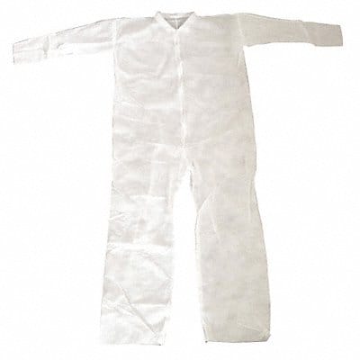 G6091 Coveralls L Wht Polypropylene PK25