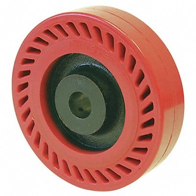 ShockAbsorbing PUR Tread Iron Core Wheel