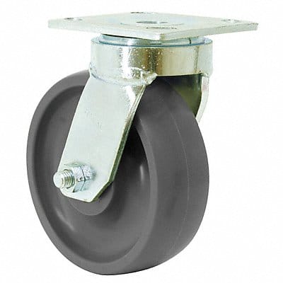 Maintenance-Free Plate Caster Swivel