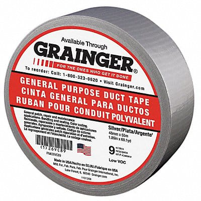 Duct Tape Gray 1 7/8 in x 60 yd 9 mil