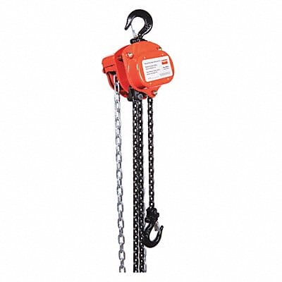 Manual Chain Hoist 1000 lb Lift 10 ft.